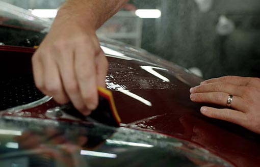 protecting a car with ceramic coating and paint protection